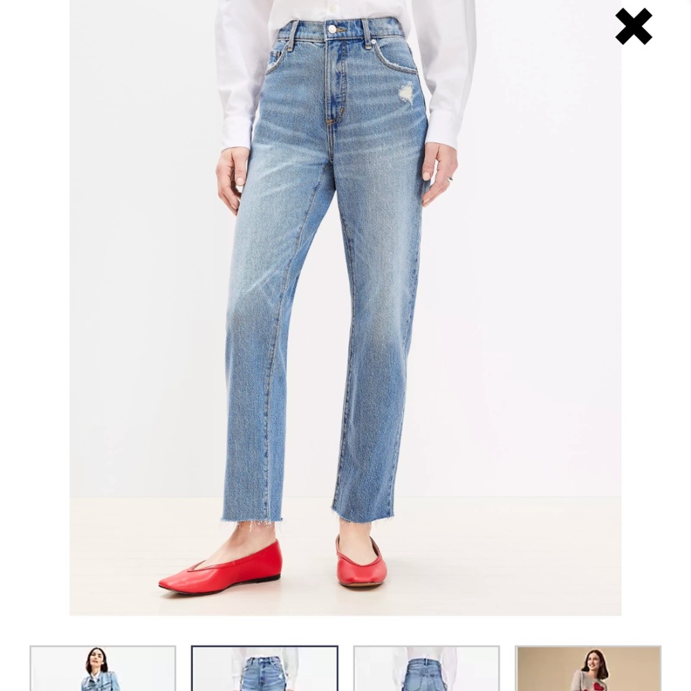 Fresh Cut High Rise Straight Jeans in Light Vintage Wash